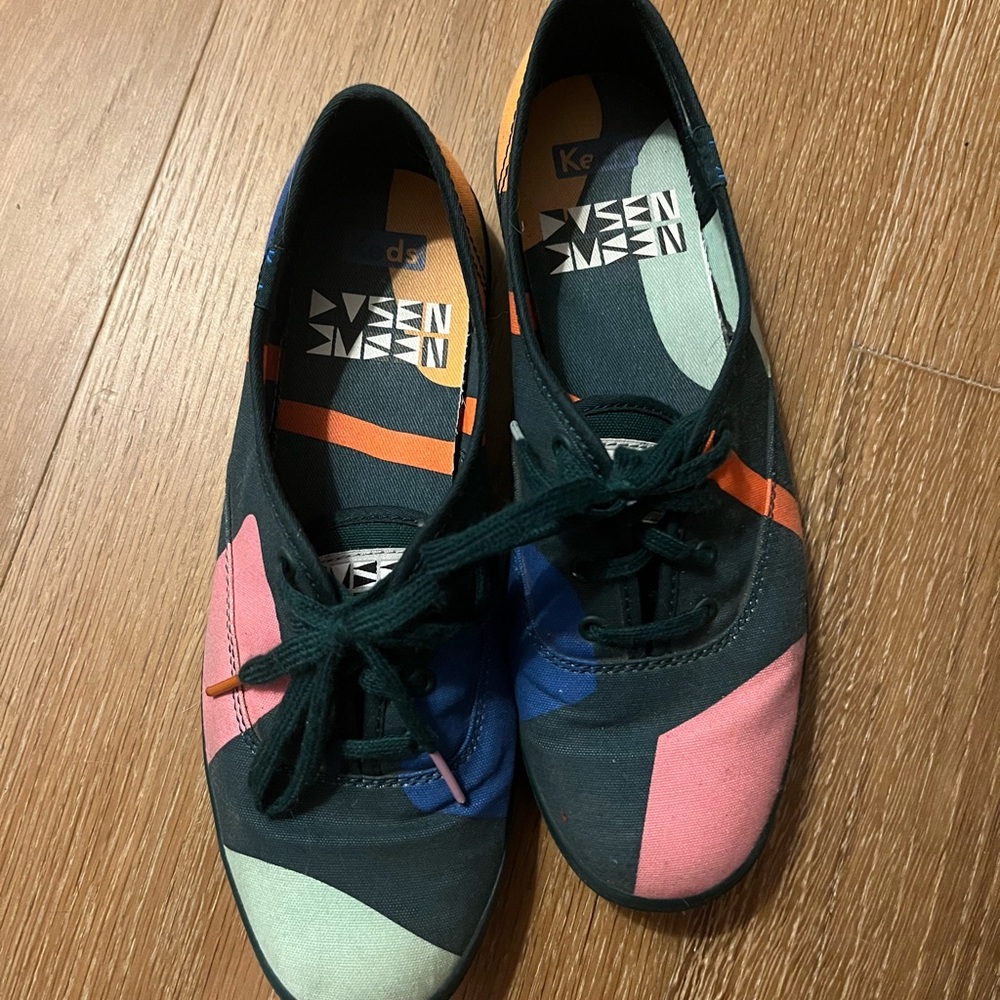 Keds 7.5 Women's Multicolor Canvas Sneakers DUSEN DUSEN DESIGNER